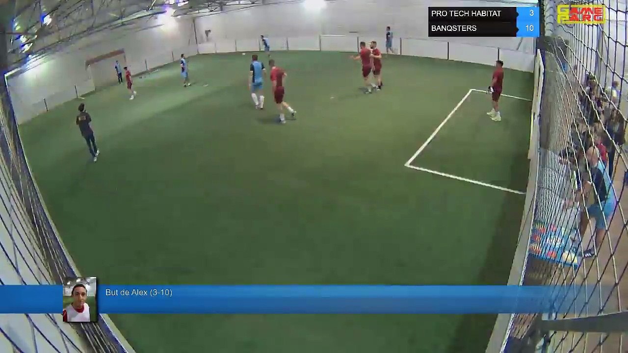 But de Alex (3-10) -  PRO TECH HABITAT Vs BANQSTERS - 11/06/18 21:00 - LIGUE 1 - Poitiers Game Parc