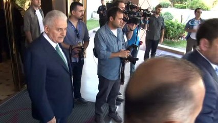 Başbakan Yıldırım, Bulgaristan Başbakanı Boyko Borisov'u karşıladı