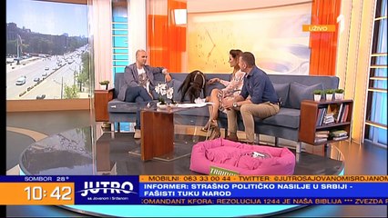 Pas PRVA ponovo pravila ludilo u studiju: Pojela sve papire Bojanu Maroviću!