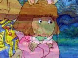 Arthur 02x11 D W 's Deer Friend & Buster Hits the Books