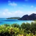 Seychelles blues: the view from Raffles Praslin. Thank you  ojanelle for the wonderful timelapse video!