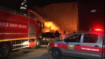 Konya'da Lastik Deposundaki Yangın 2 Saatte Söndürüldü