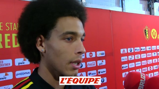Witsel «Très bons à tous les niveaux» - Foot - Amical - Belgique