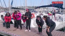 Baie de Quiberon. Voile en tête prend ses quartiers à la Trinité