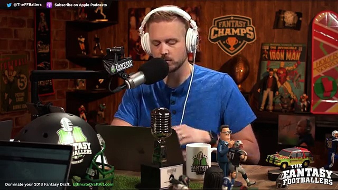 Fantasy Football 2018 - Early 2018 Breakouts, Top Handcuffs, Juliaaaaan!!! - Ep. #556(000000.000-005040.378)