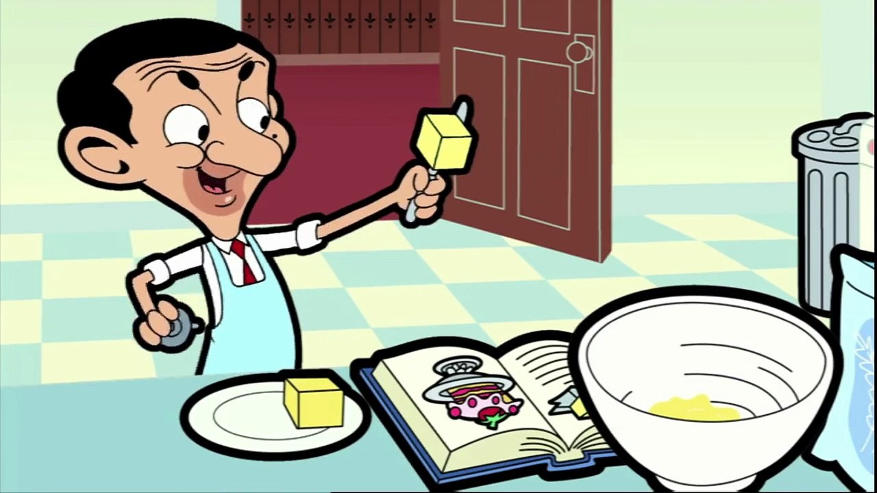 Mr Bean - Bakes a cake