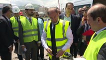 Başbakan Yardımcısı Akdağ, Erzurum Şehir Hastanesi inşaatında incelemelerde bulundu - ERZURUM