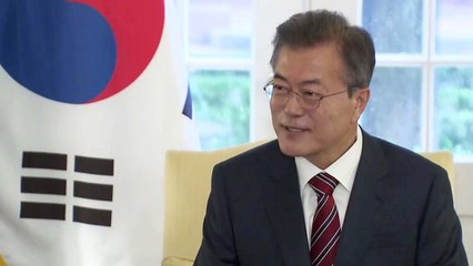 문재인 대통령 "마지막 냉전 해체한 세계사적 사건" / YTN