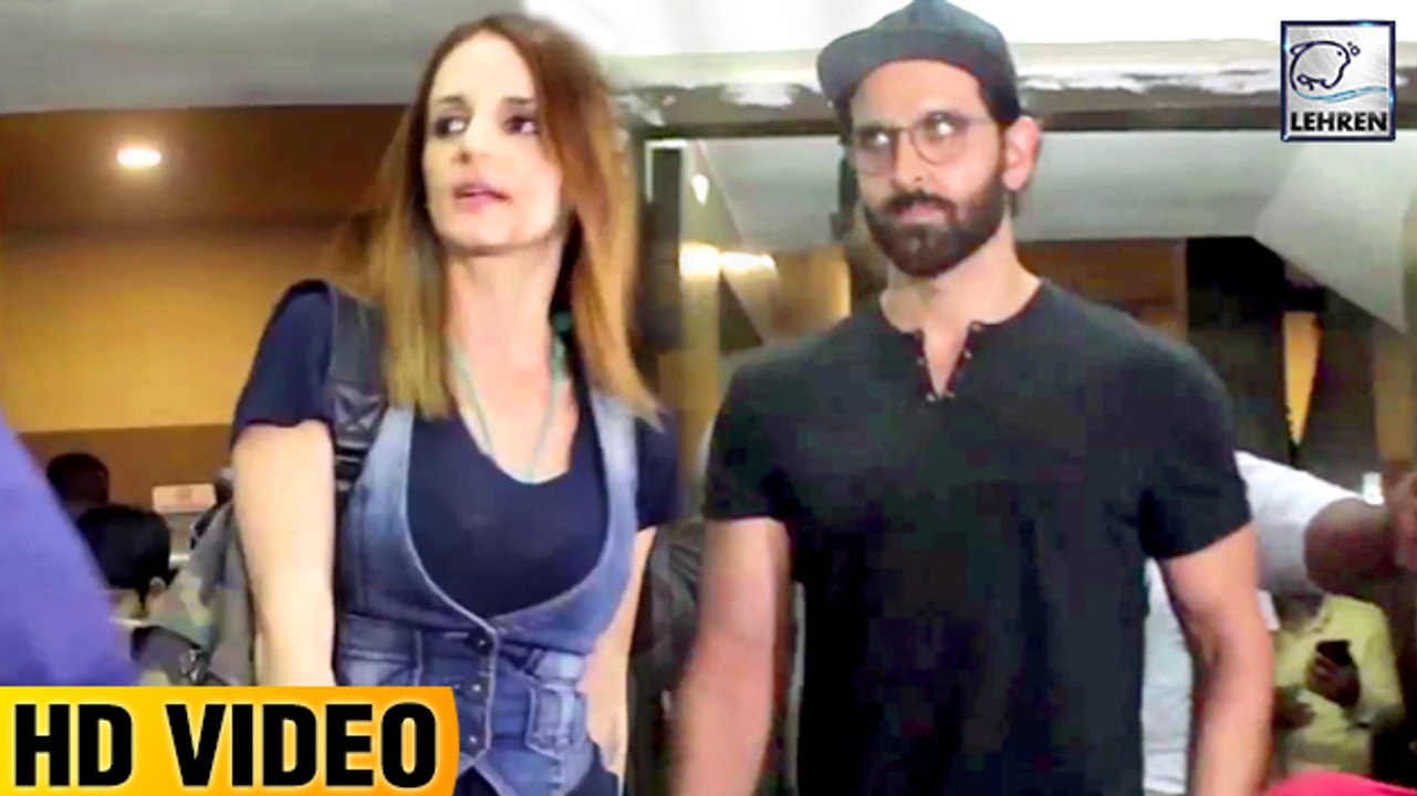 Hrithik Roshan Spotted With Ex-Wife Sussanne Khan