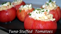 Tuna-Stuffed Tomatoes - Easy Tomato, Tuna & Egg Salad Recipe