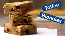 Brown Butter Toffee Blondies Recipe