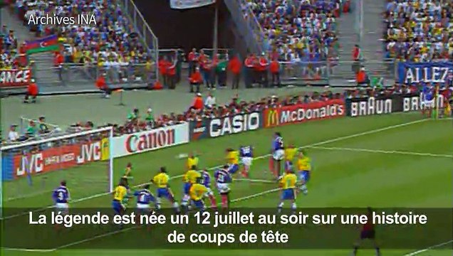 Mondial 1998: quand les Bleus entrent dans l'histoire