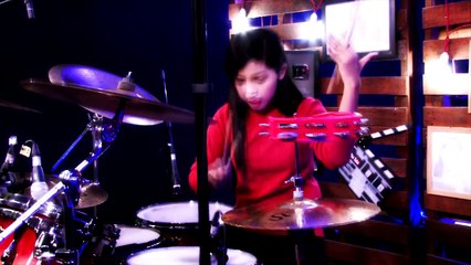 Sandrina - Goyang 2 Jari | Drum Cover by Nur Amira Syahira