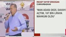 Cumhurbaşkanı Erdoğan: İstihbarattan bilgi aldım, bay muharrem'in mitingine katılanların tamamına yakını HDP'li