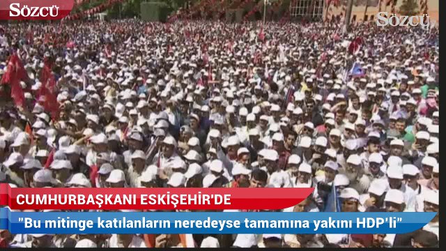 Erdoğan’dan İnce’nin miting için flaş iddia