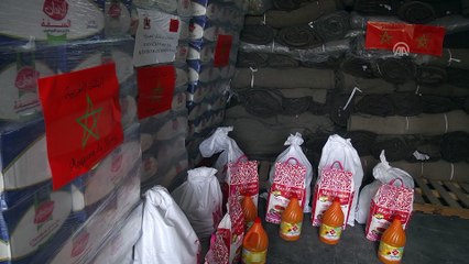 Fas'tan Gazze'ye gıda yardımı