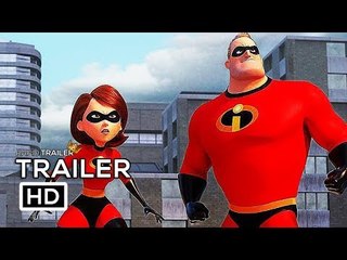 INCREDIBLES 2 Official Extended Trailer Teaser (2018) Animated Superhero Movie HD