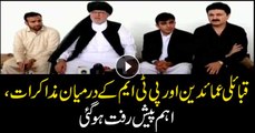 Progress made in talks between tribal elders and PTM