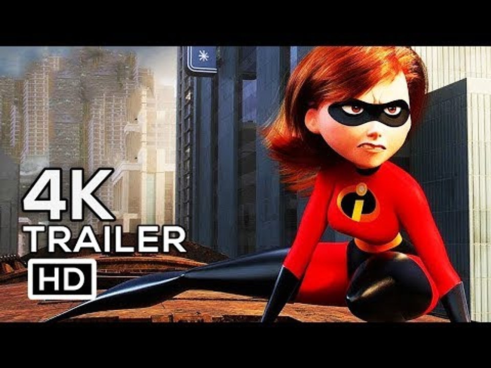 INCREDIBLES 2 Official Trailer 4K ULTRA HD (2018) Disney Animated ...