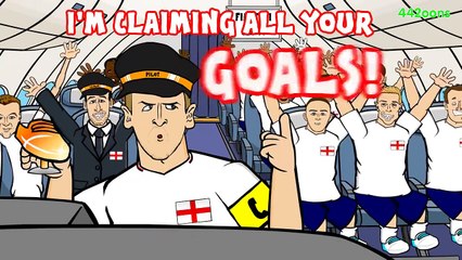 ENGLAND FLY TO RUSSIA 2018! The Song! (Harry Kane's Plane World Cup 2018)