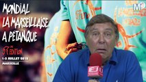 Jean-Pierre Foucault, parrain du 57e Mondial la Marseillaise à Pétanque