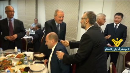 السفير السوري في لبنان يكرم نظيره الايراني بمناسبة انتهاء مهامه الديبلوماسية