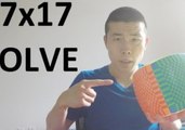 Man Challenges Himself to Complete 17x17 Rubik's Cube
