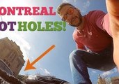 Man Puts GoPro Camera in Montreal Pothole