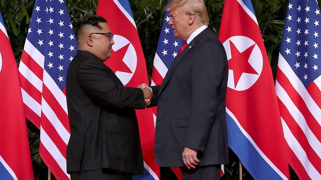 Donald Trump satisfeito com encontro com Kim Jong-un