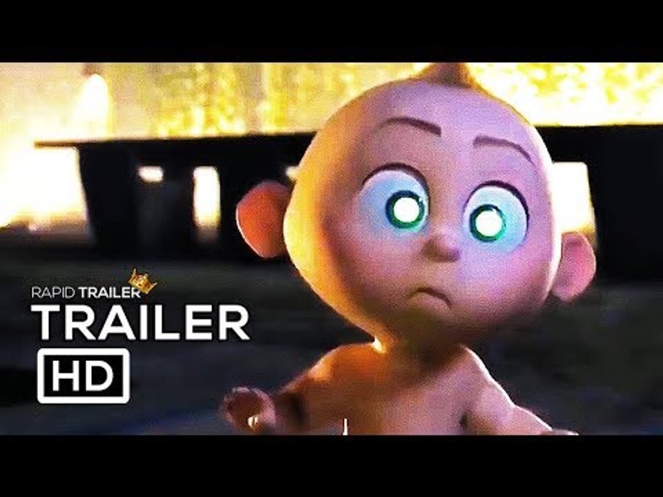 INCREDIBLES 2 Trailer #2 Teaser (2018) Animated...