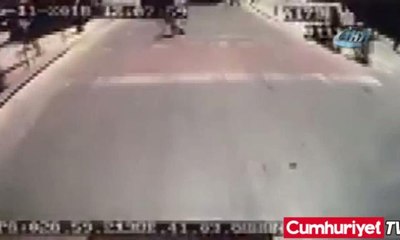 Şişli'de faciadan dönülen anlar kamerada