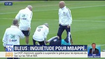 Après un contact avec Rami, Mbappé a quitté l’entraînement des Bleus