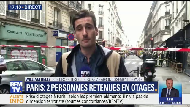 Un forcené retient des personnes en otage dans le 10e arrondissement de Paris