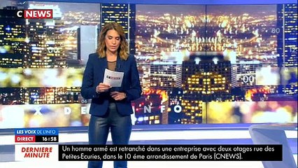 EN DIRECT - Un homme retient deux personnes en otage dans une entreprise du 10e arrondissement de Paris