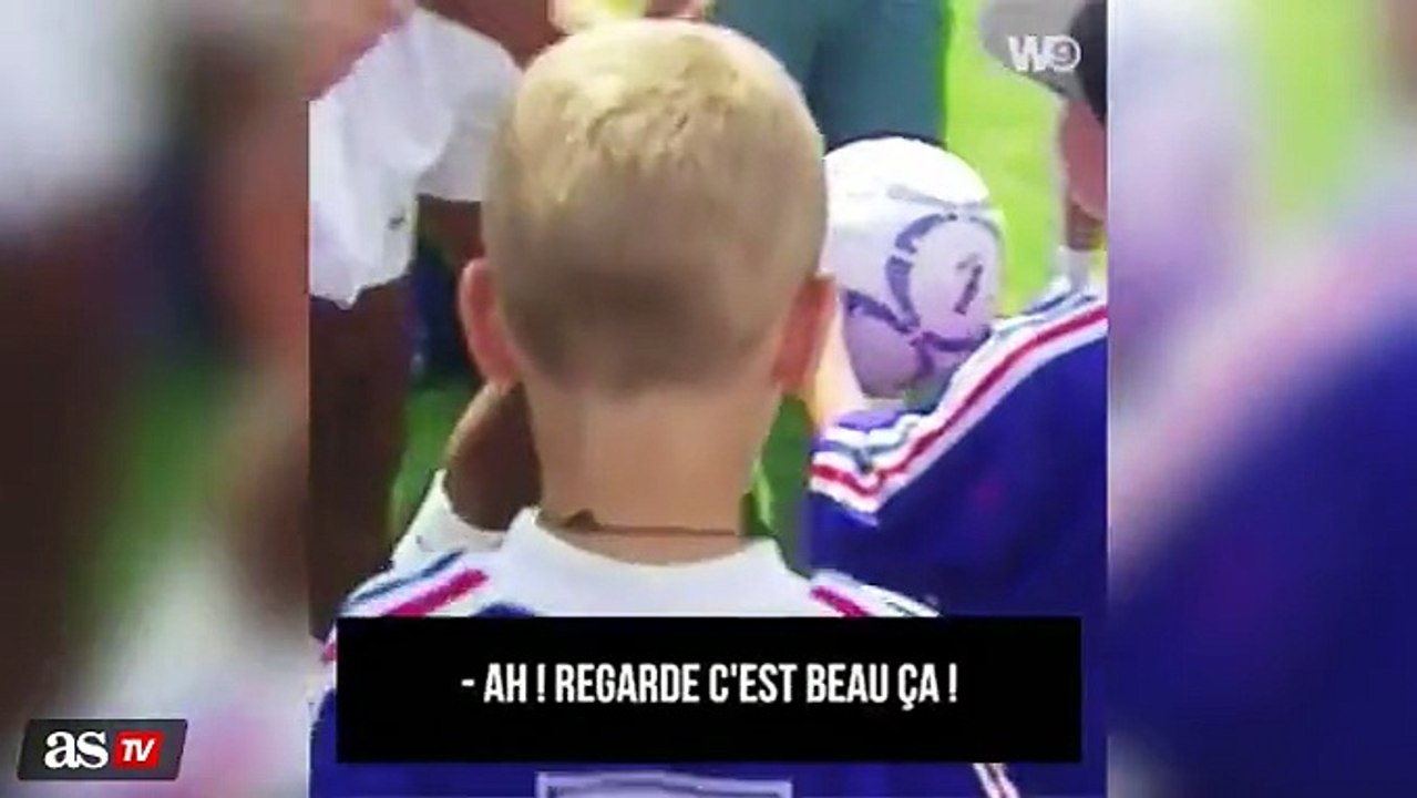 Griezmann pediu autógrafos a Zidane... em 1998 (vídeo) (França) (1)