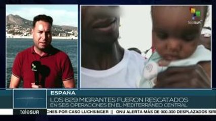 España acogerá al buque humanitario Aquarius