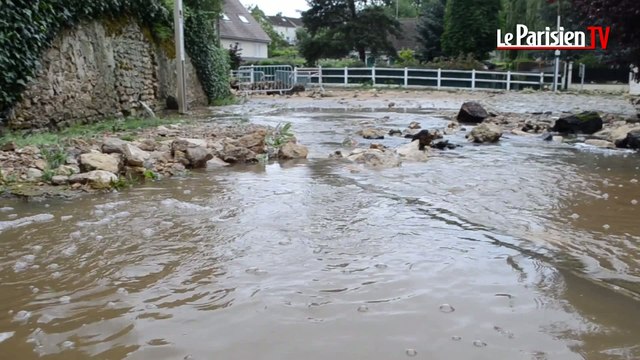 Yvelines : des pluies diluviennes ont inondé Bouafle