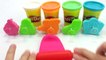 Learn Colors With Play Doh for Children Toddlers - Numbers and Baby Milk Bottles Colours for Kids