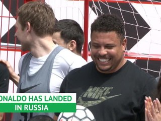 Download Video: Ronaldo wows crowd in Moscow