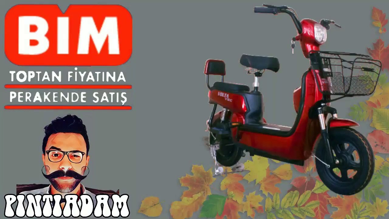 BİM Volta vsc elektrikli bisiklet ön inceleme _ BIM AKTUEL URUNLER PINTI ADAM _