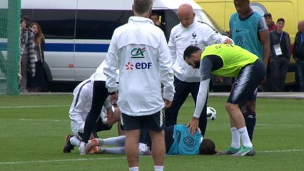Bleus - Mbappé quitte l'entraînement sur blessure !