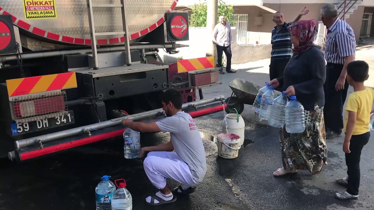 Çorlu ilçesindeki su sorunu  - TEKİRDAĞ