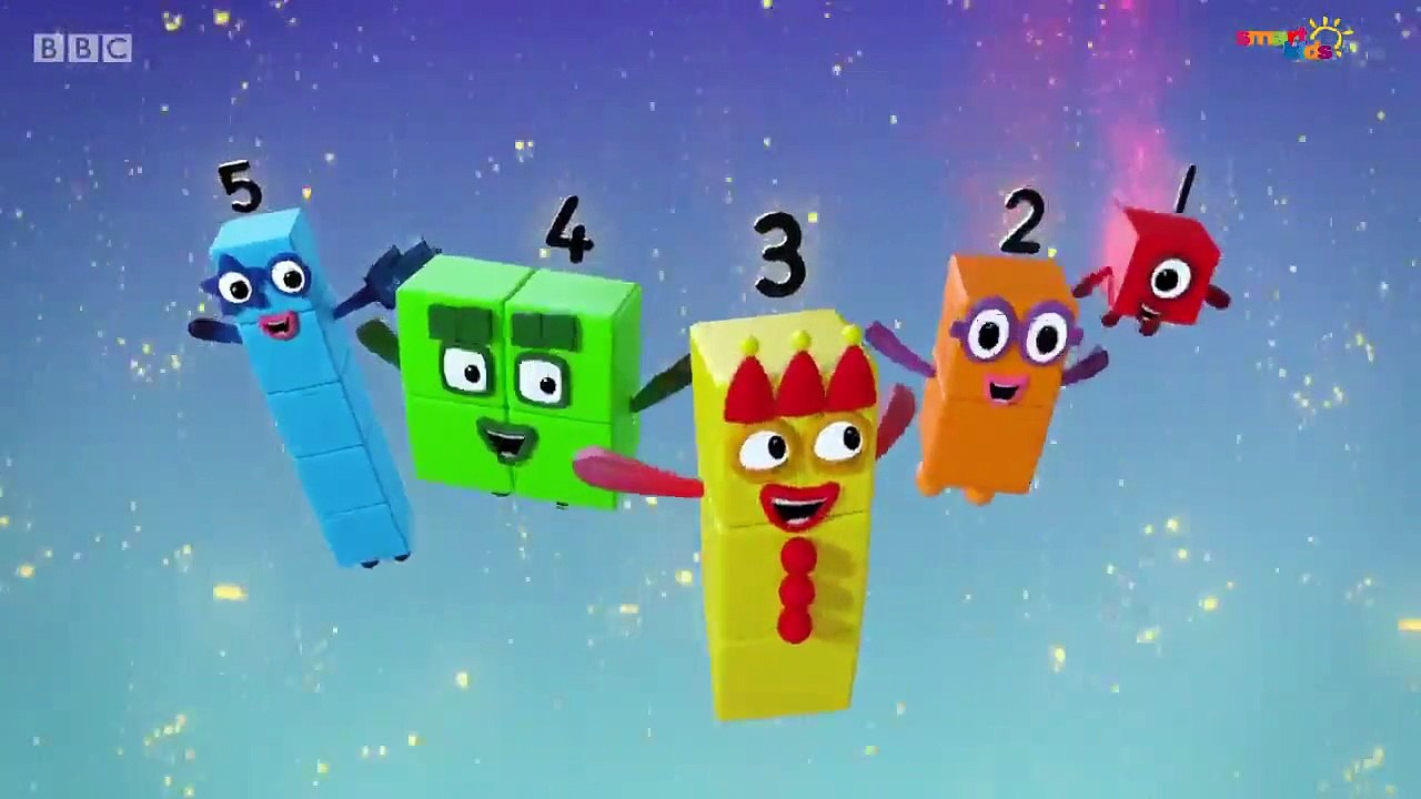 Numberblocks Blast Off (S01E22) 2017 learn the numbers Preschool ...