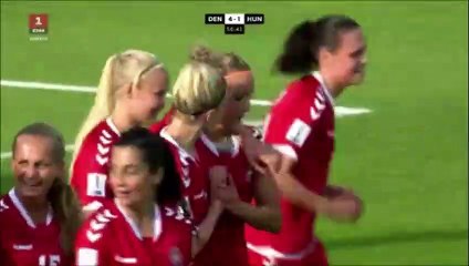 4-1 Theresa Nielsen Goal FIFA  Women WC Qual. Europe  Group 4 - 12.06.2018 Denmark (W) 4-1...