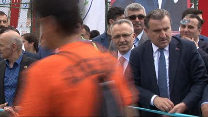 Maliye Bakanı Naci Ağbal Rize’de