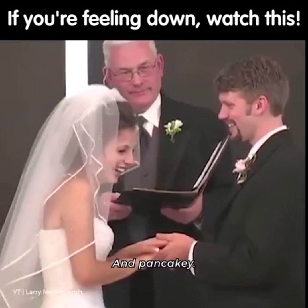 La cérémonie de mariage la plus drôle du monde - Vidéo Dailymotion