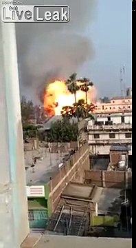 Incendie d'une usine de bouteilles de gaz en Inde...