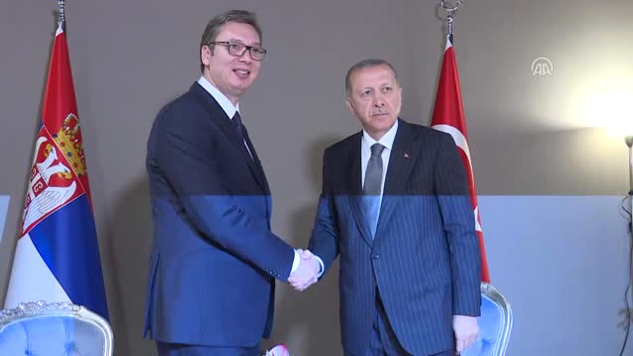 Erdoğan-Vucic Görüşmesi