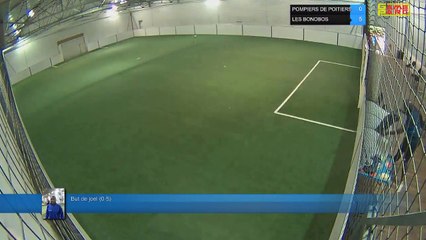 But de joel (0-5) - POMPIERS DE POITIERS Vs LES BONOBOS - 12/06/18 19:00 - LIGUE 1