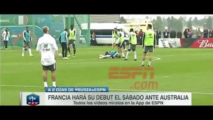 La blessure de Kylian Mbappé par Rami